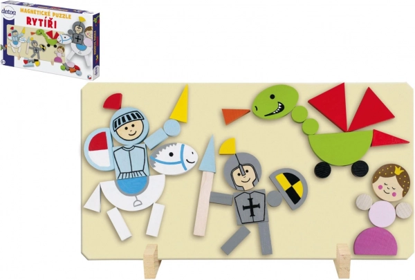 Detoa magnetičke puzzle Vitezovi