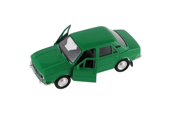 Auto Welly Škoda 105L metal/plast 11cm 1:34-39 slobodan hod 4 boje u kutiji 15x7x7cm