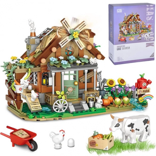 Kreativni građevni set Farma Vrt Farma 899 ele ZA5344