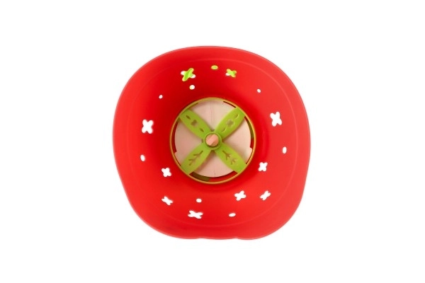 Izbacivačka letećih lepeza 6 kom žaba plastika 22 cm + starter u kutiji 14x15x11 cm