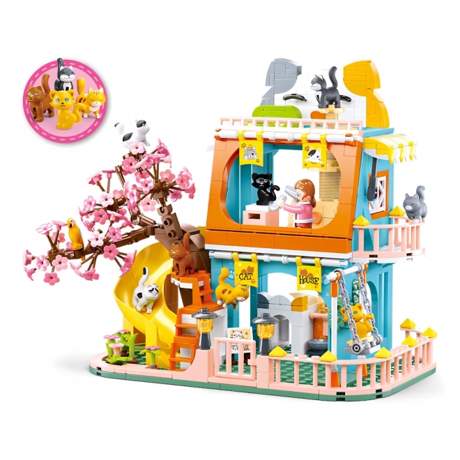 Sluban Girls Dream M38-B1089 Kuća s devet mačića