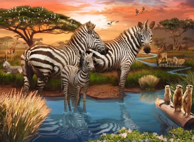 Puzzle Zebre 500 dijelova