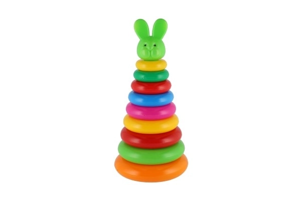 Složivi prstenasti toranj plast 28 cm različite boje u mreži 12m+