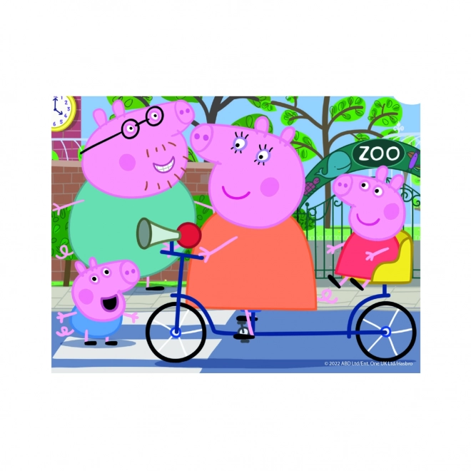 PEPPA PIG 12 Drvene licencne kocke
