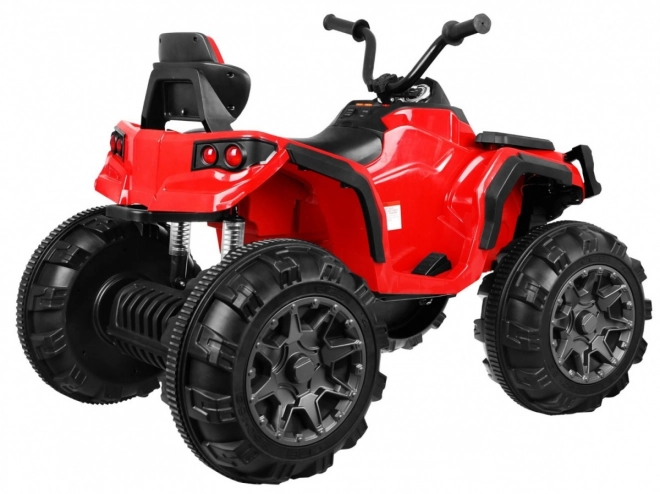 Četverokotač ATV 2,4GHz na baterije za djecu Crvena + Daljinski upravljač + EVA kotači + MP3 radio + Polagani start