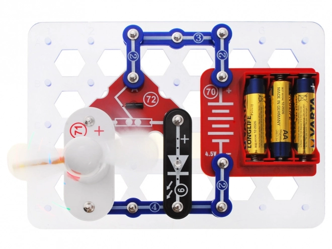 Edukativni svjetleći set za male elektronike