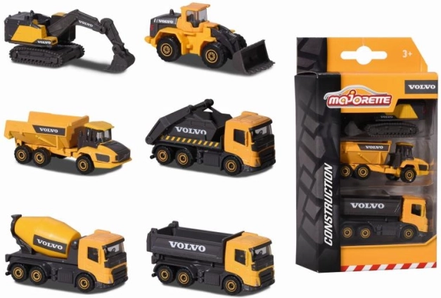 Set Volvo - 3 radna i građevinska vozila