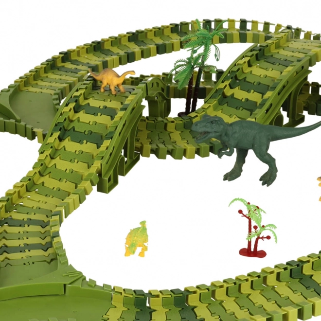 Dinosaurove trkačka sa autima 240 dijelova