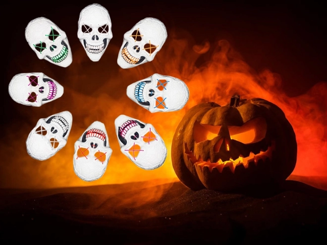Svjetleća maska za Halloween