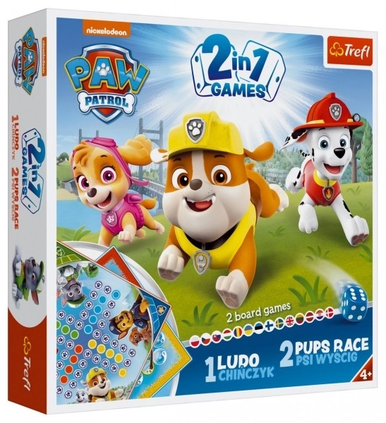 Društvena igra Čovječe, ne ljuti se / Utrka štenaca Paw Patrol