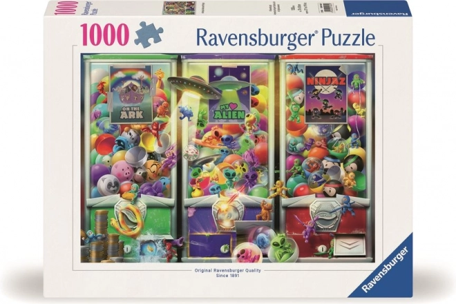 Puzzle Životinje, Vanzemaljci i Ninje 1000 Dijelova