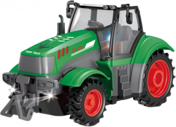 Zeleni daljinski upravljani traktor 1:24