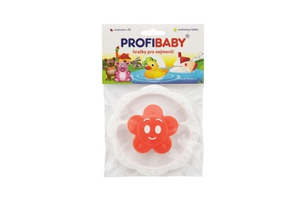 Zvečka zvjezdica plastika 13cm asst 4 boje u vrećici 0m+