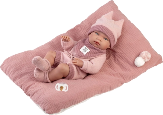 Realistična beba lutka New Born Djevojčica s potpuno vinilnim tijelom 40 cm