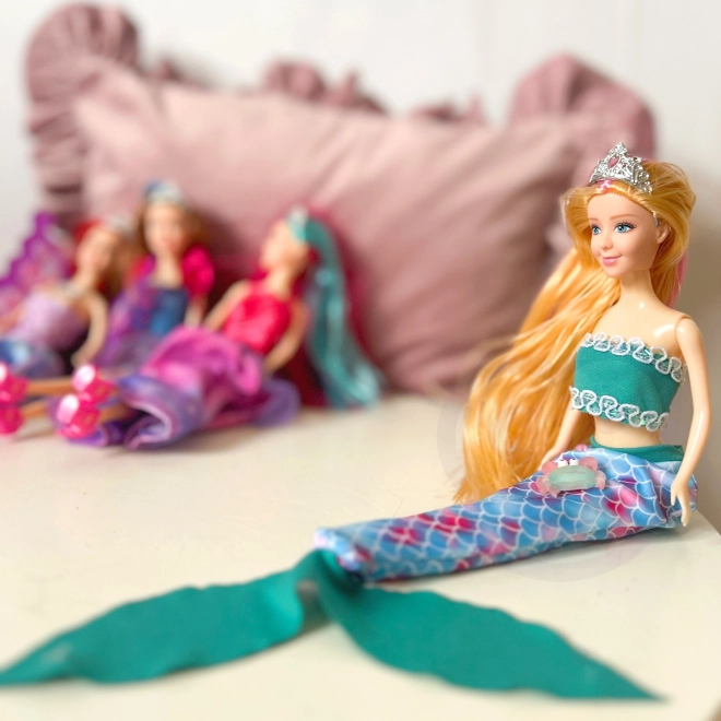WOOPIE Set 4 Čarobne Princeze - Kutija Lutki 4u1 s Dodacima