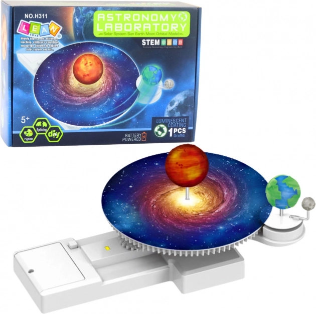 Astronomski obrazovni set Sunce Zemlja Mjesec DIY