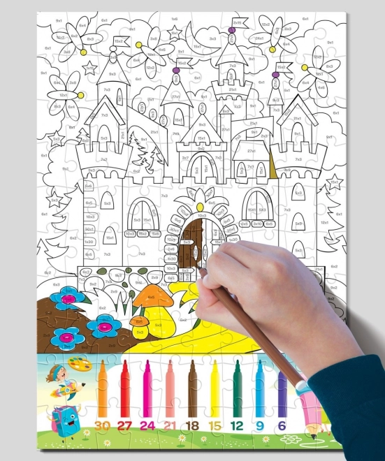 Obojena slagalica ART PUZZLE Množenje 100 dijelova