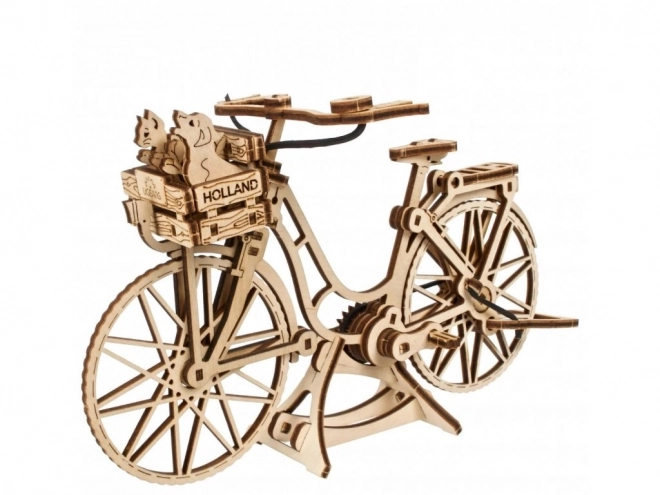 Ugears 3D drveni mehanički puzzle Bicikl Holland