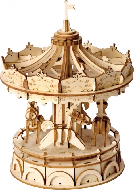 Rolife 3D drvene puzzle Karusel