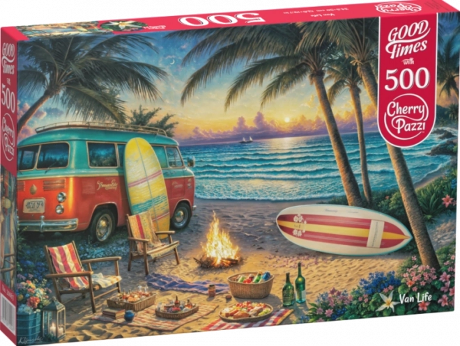 Puzzle Život u karavanu 500 dijelova