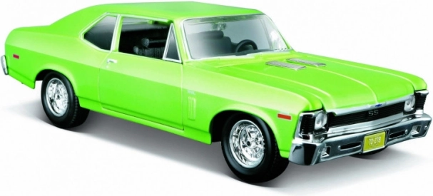 Metalni model CHEVROLET NOVA SS 1970 zeleni 1:24