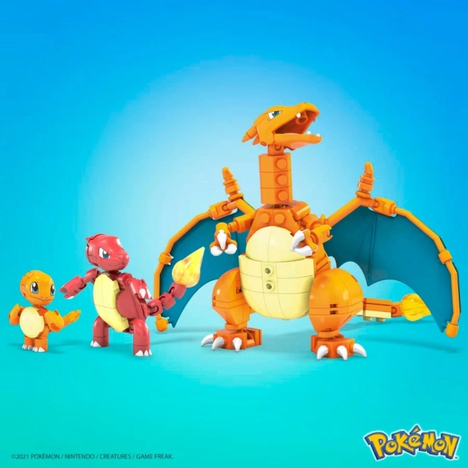 Konstrukcijski set Mega Construx Pokémon Evolucija Charmandera