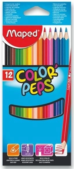 MAPED Trokutaste bojice Color'Peps 12 kom