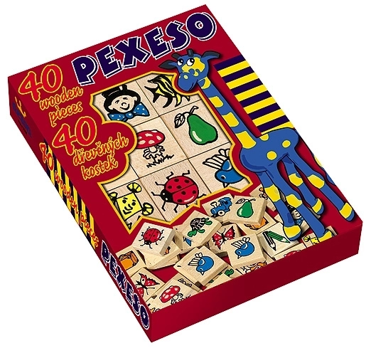 Drvene memo karte - 40 dijelova