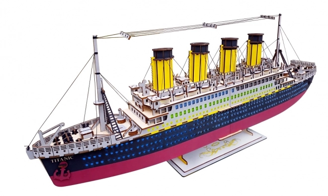 Woodcraft Drvene 3D puzzle Titanic