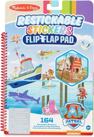 PAW PATROL preljepljive naljepnice flip-flap – misija u uvali