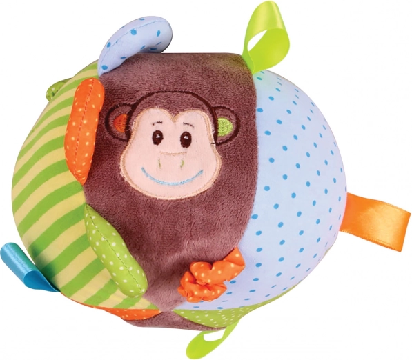 Bigjigs Baby tekstilna aktivna lopta majmunčić Cheeky