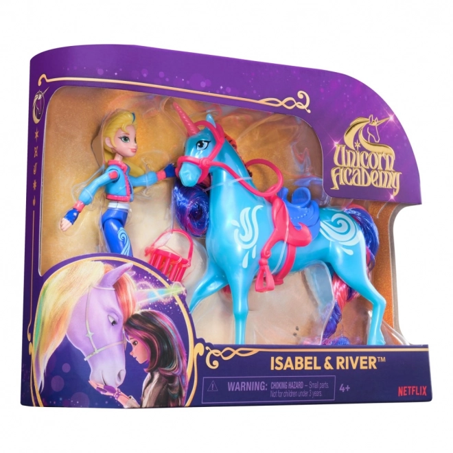 Unicorn akademija figurice 11 cm Isabel i River