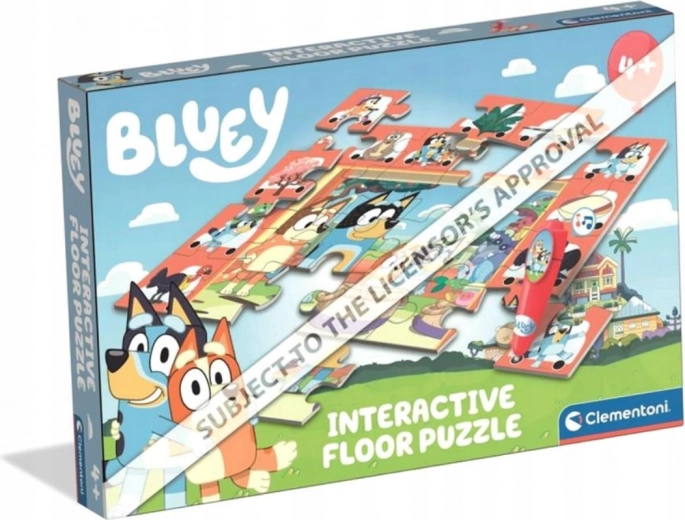 Podne puzzle s interaktivnom olovkom Bluey 24 dijelova