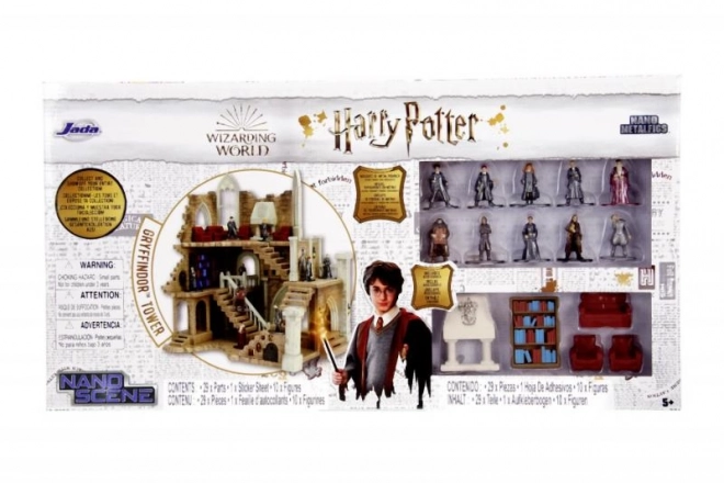 Harry Potter Nebelvírski toranj s nano figuricama