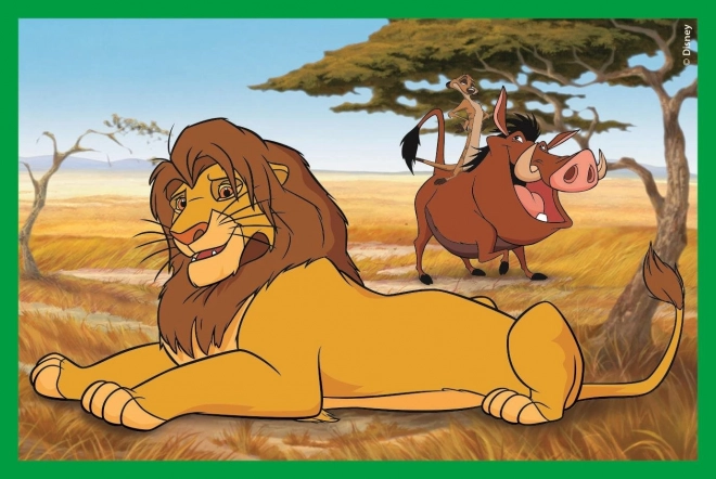 CLEMENTONI Slagalica kocke Disney klasika, 6 kocki
