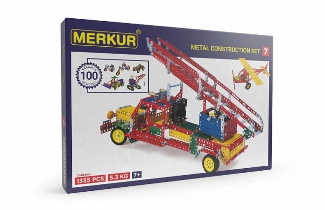 Konstrukcijska igračka Merkur sa 100 modela