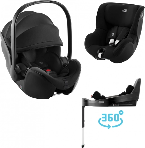 Autosjedalica rastući set Britax Römer Baby-Safe Pro i Dualfix 5Z