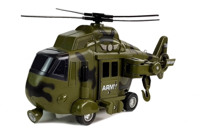 Vojni spasilački helikopter 1:16 Kuka Svjetla Zvuk