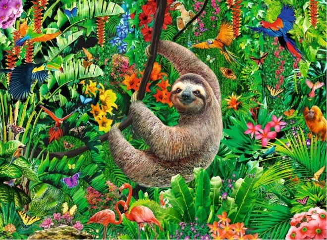 Puzzle XXL 300 dijelova s ljenjivcem RAVENSBURGER