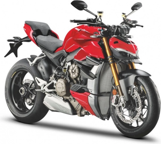 Model Ducati Super Naked V4 s postoljem