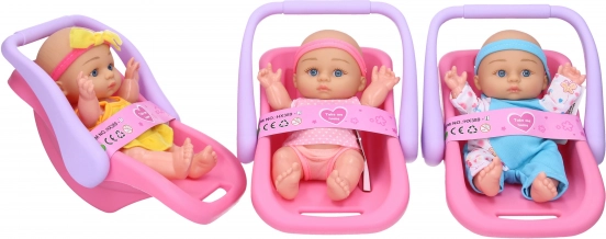 Beba u prenosnoj sjedalici 20 cm
