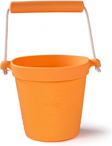 Silikonska plažna kanta narančasta BIGJIGS TOYS