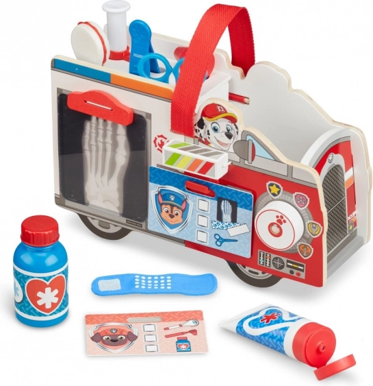 Drveno spasilačko vozilo PAW PATROL