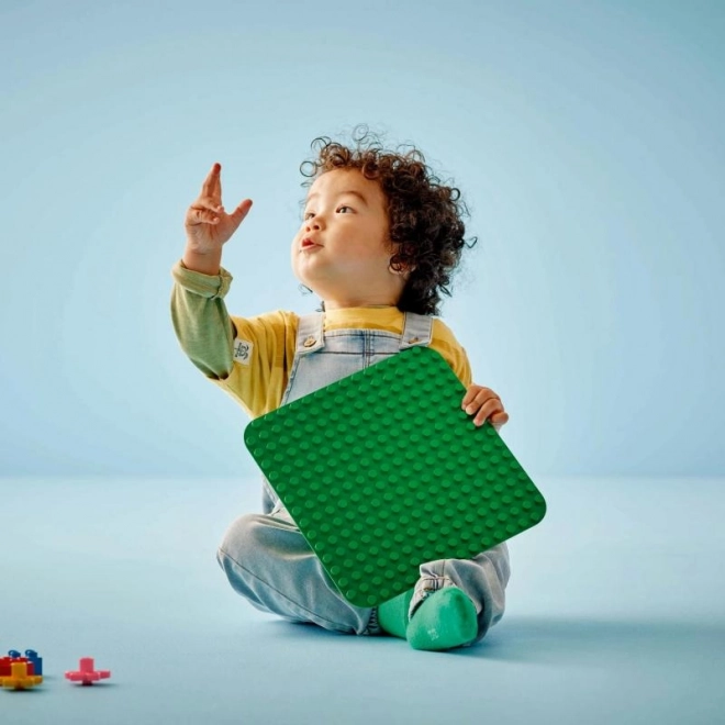Lego Duplo zelena konstrukcijska ploča
