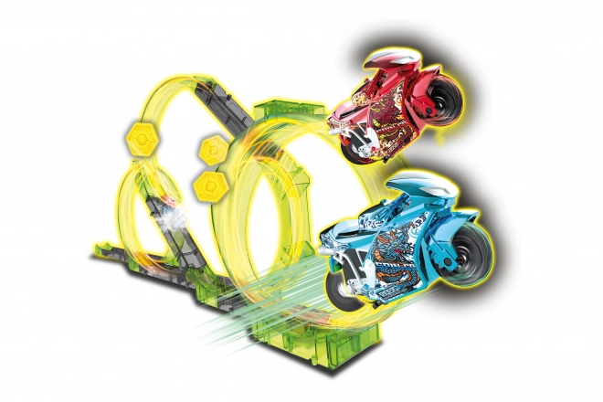 Spin and Build Deluxe staza s dva motocikla