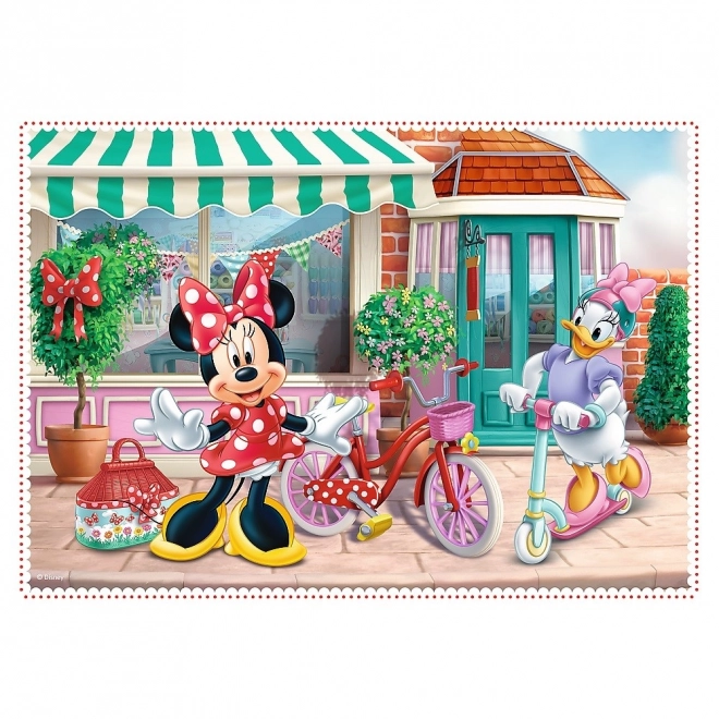 Puzzle 4u1 Minnie s prijateljima