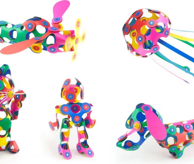 Clixo Magnetski Set Super Rainbow 60 Komada