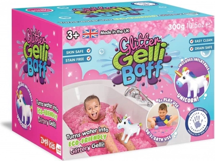 Pretvara vodu u blistavu gel želatinu