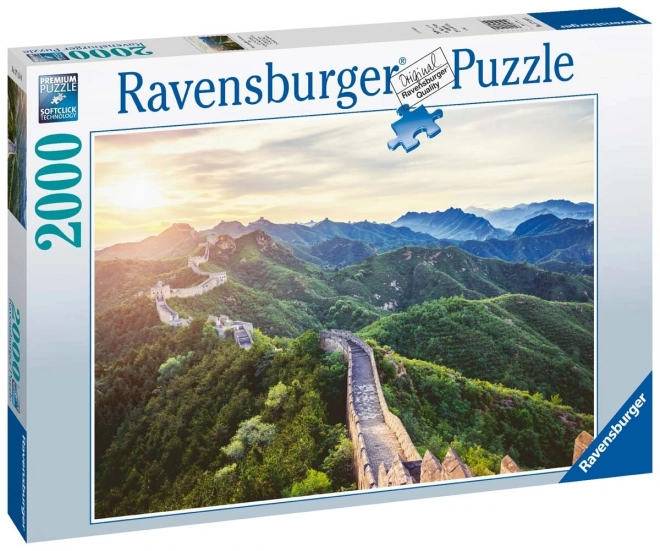 Ravensburger Puzzle Kineski zid u sunčevom sjaju 2000 dijelova