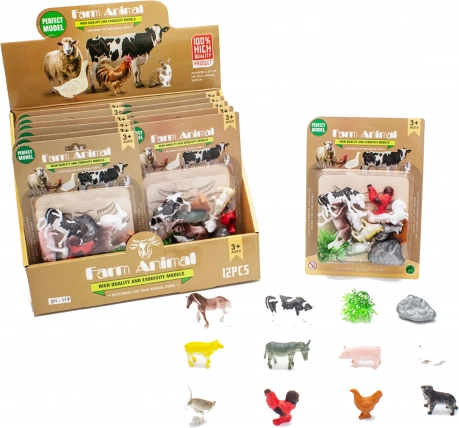 Set figurica Životinje sa farme 12 kom